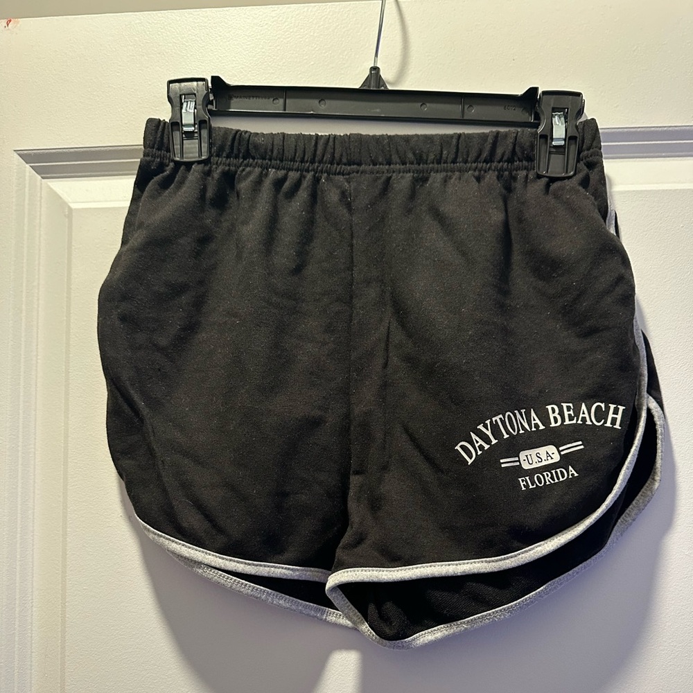 Black comfy shorts